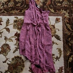 Asymmetrical Rachel Roy printed dress